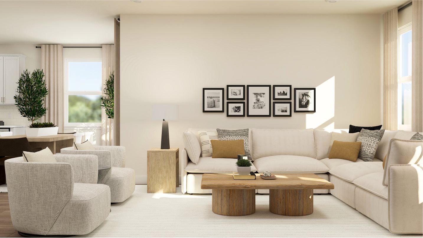 Solano plan family room