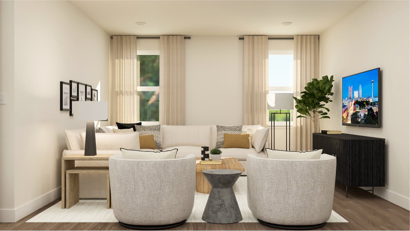Solano plan family room