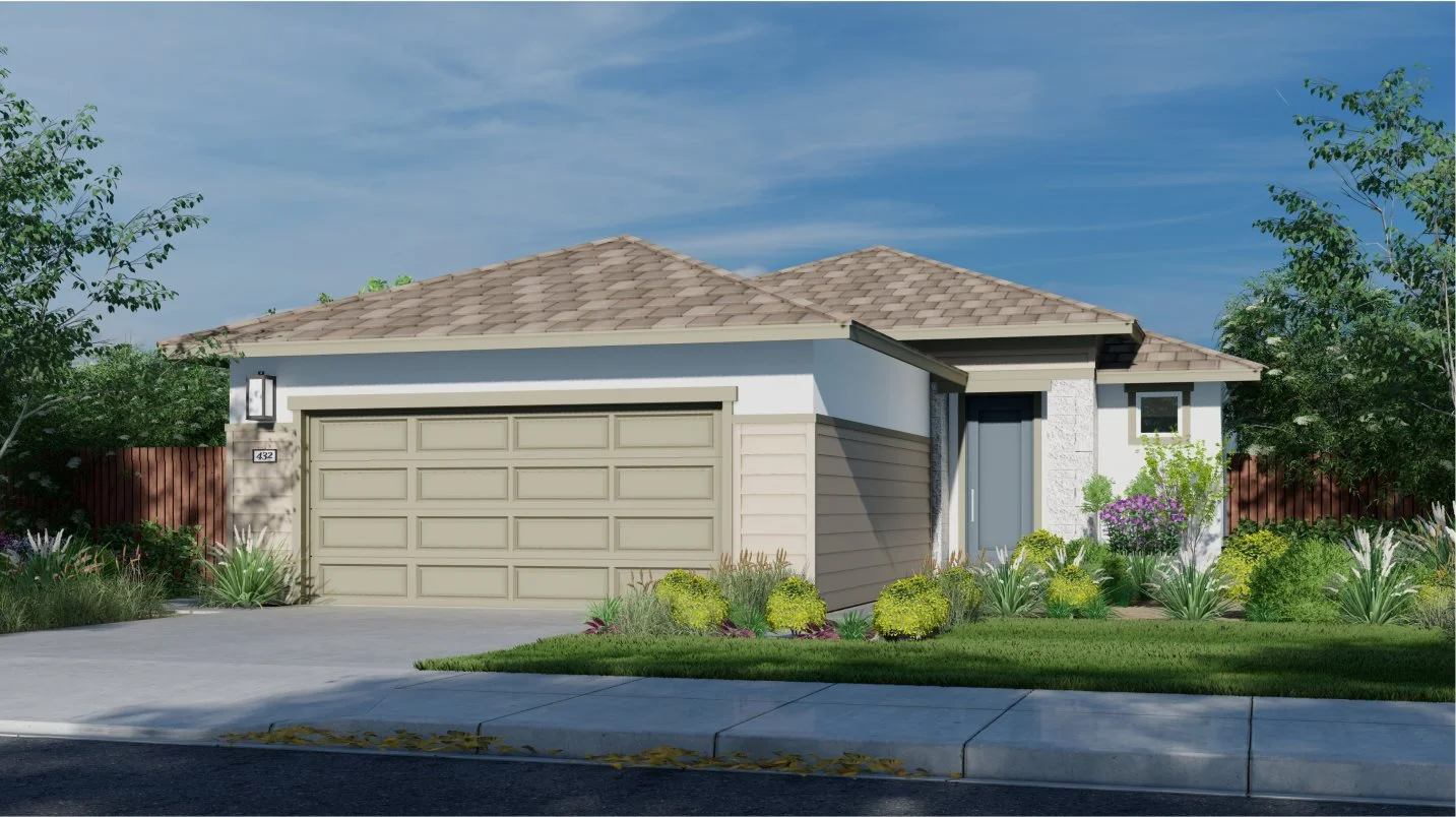 Residence 1251 Elevation B - Artisan Prairie 