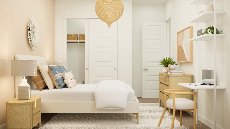 Bedroom 3 closet