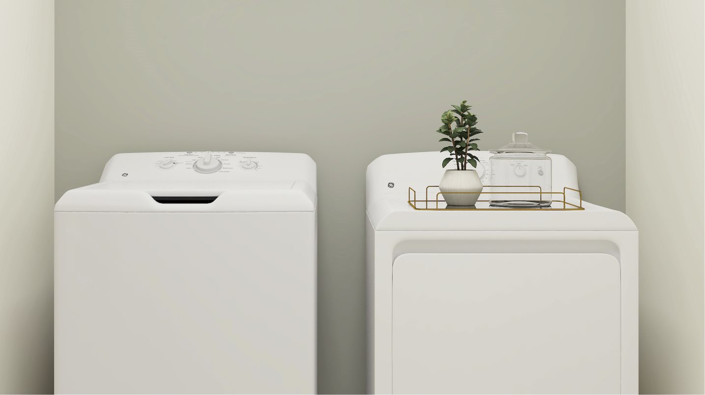 Laundry room washer dryer