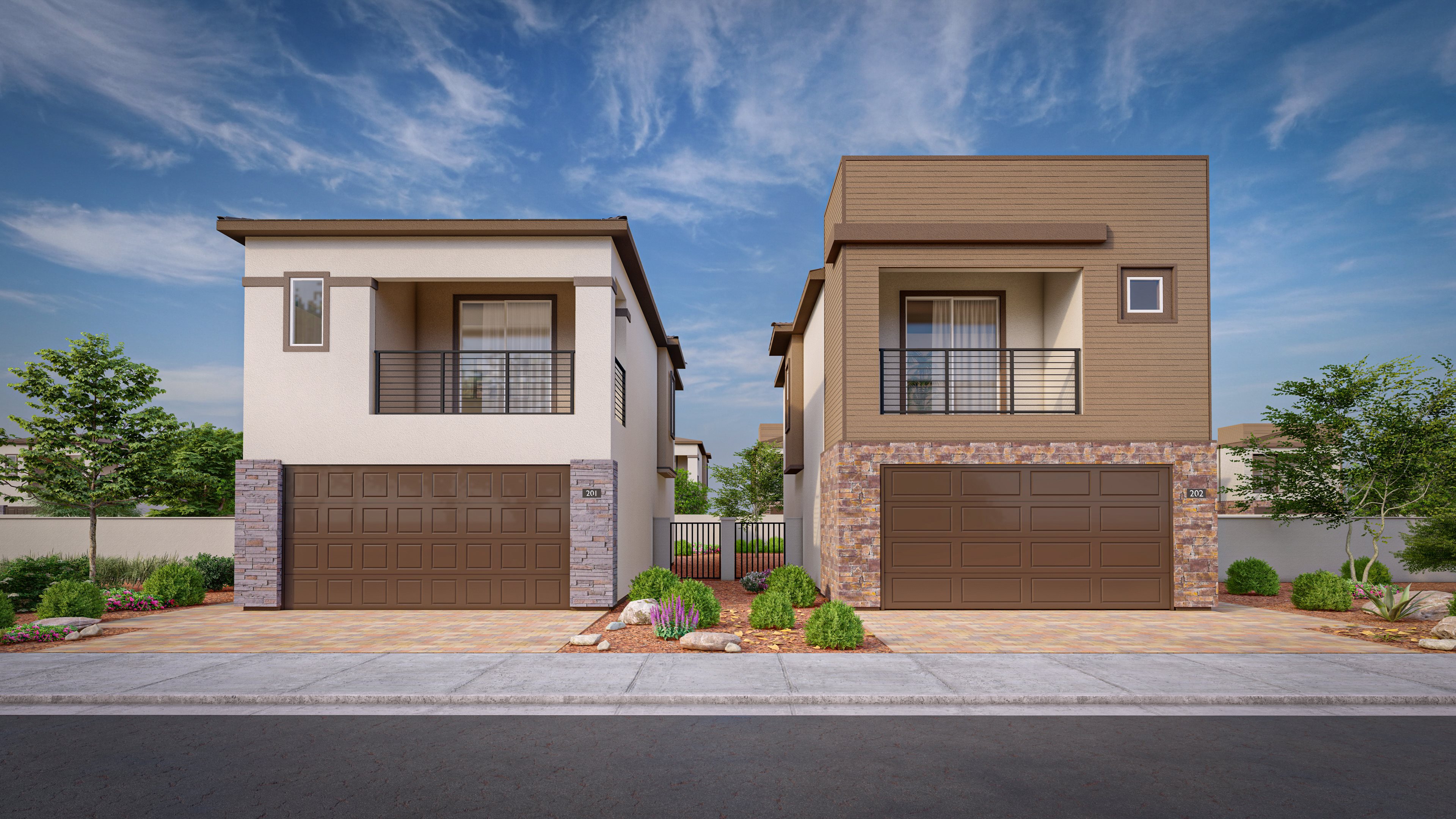 Belterra I Skye Canyon Streetscape