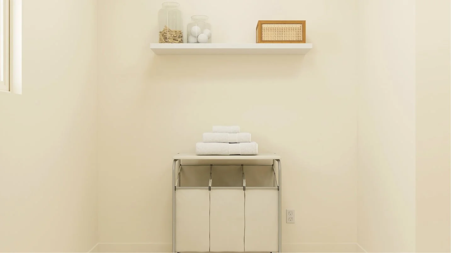 Laundry room interior