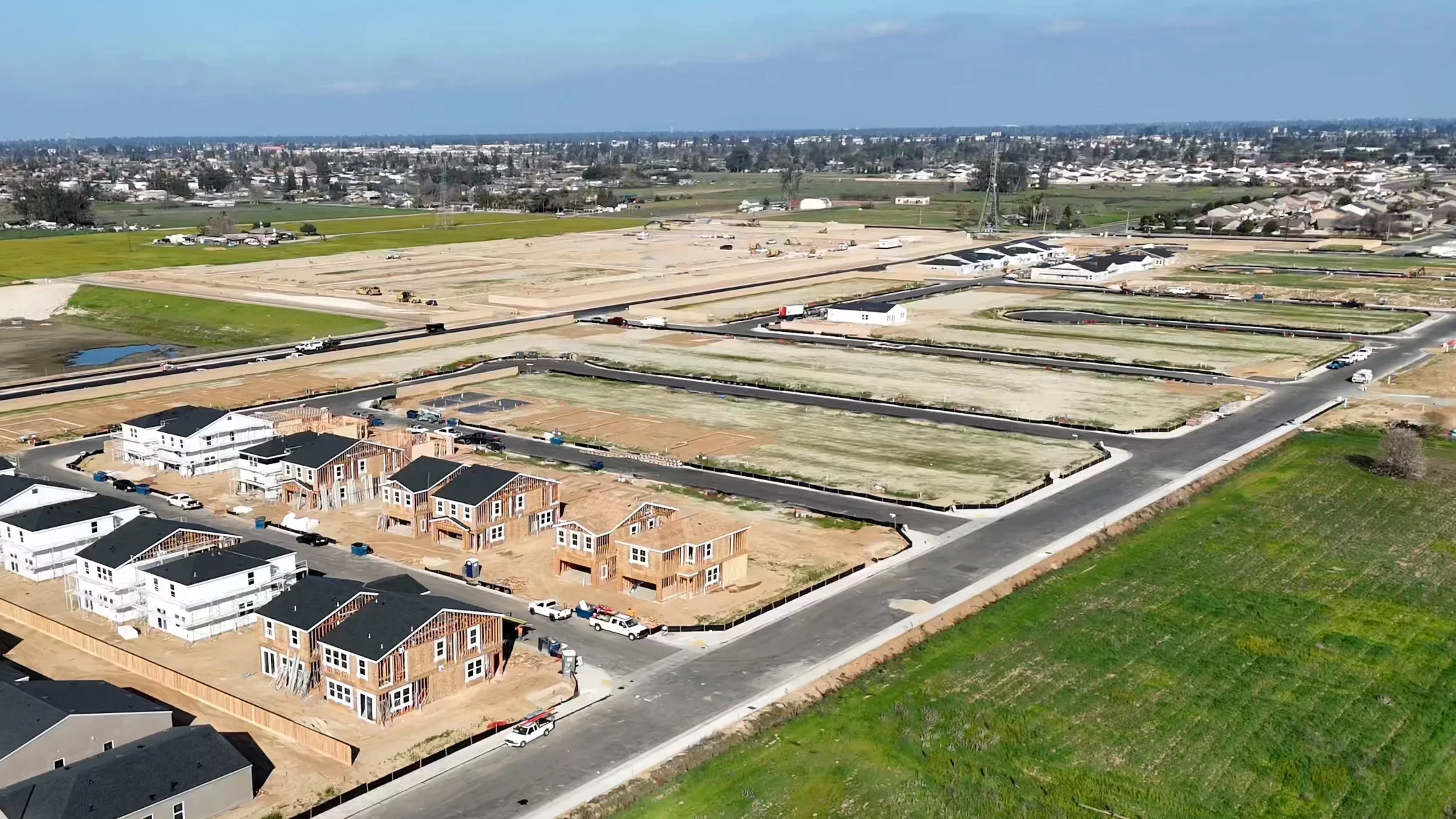 Fanucchi Ranch masterplan aerial view