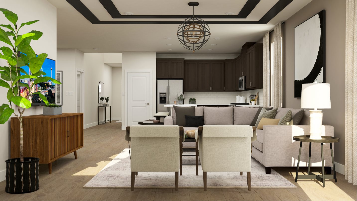 Tuscany Luxe family room