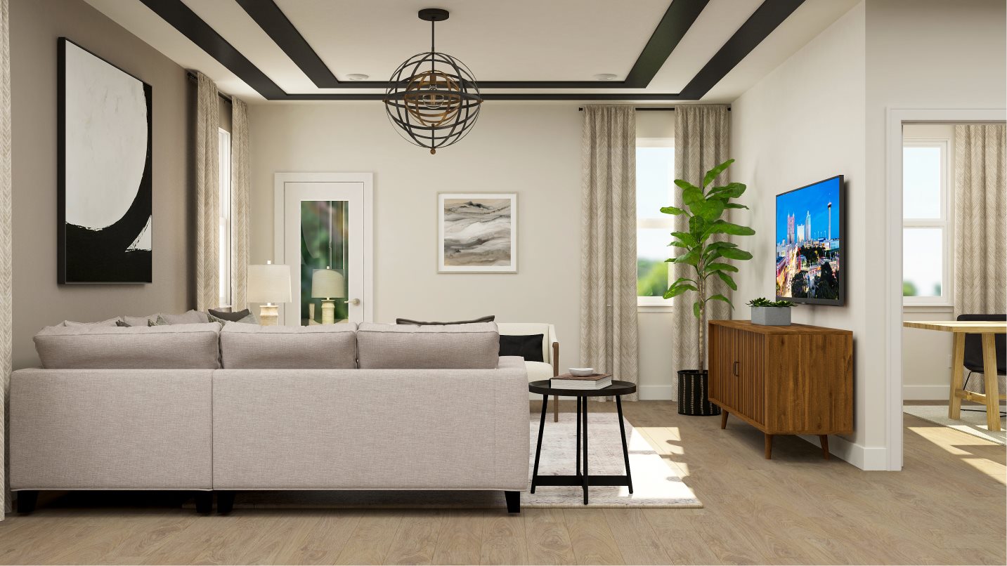 Tuscany Luxe family room