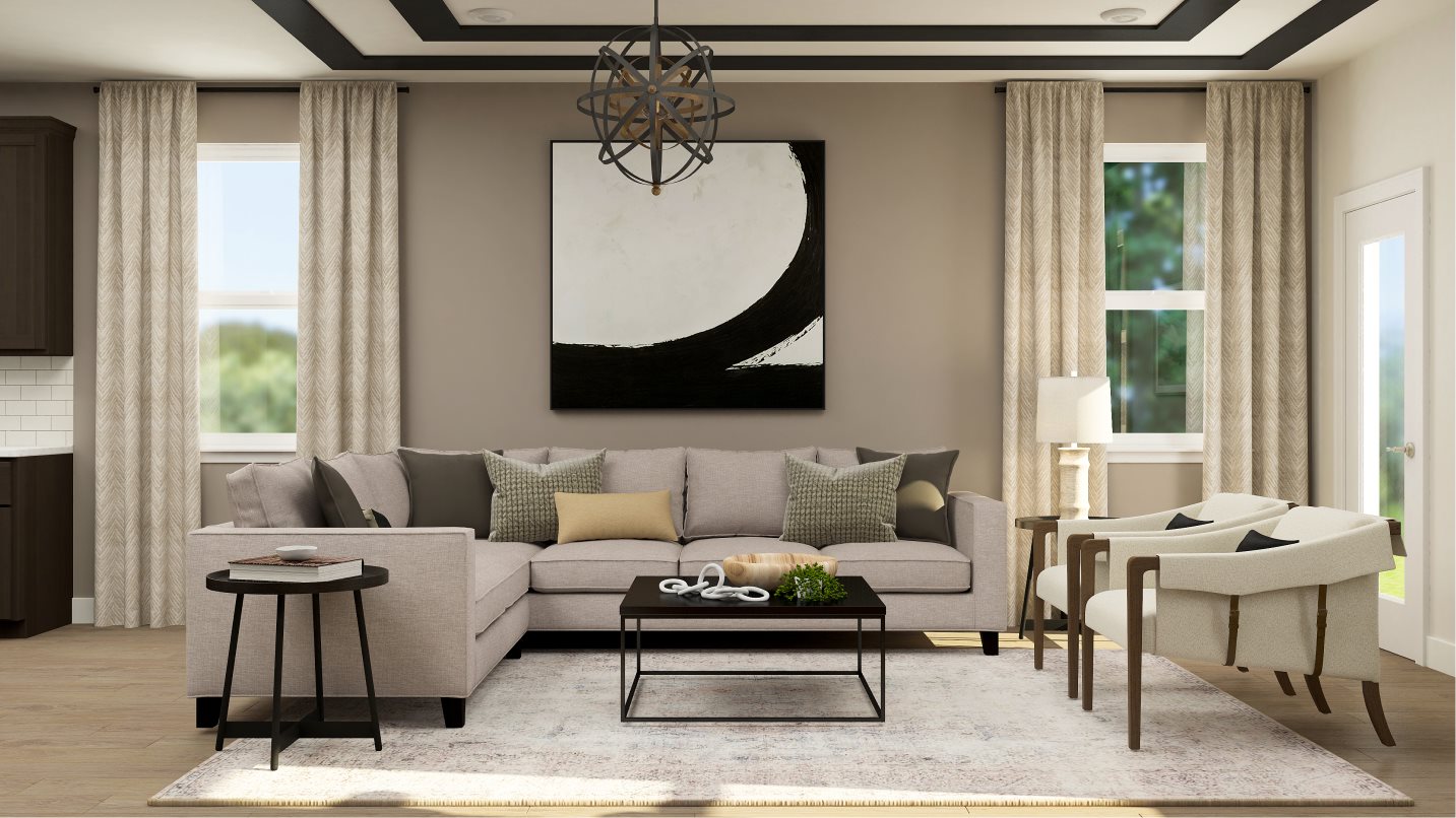 Tuscany Luxe family room