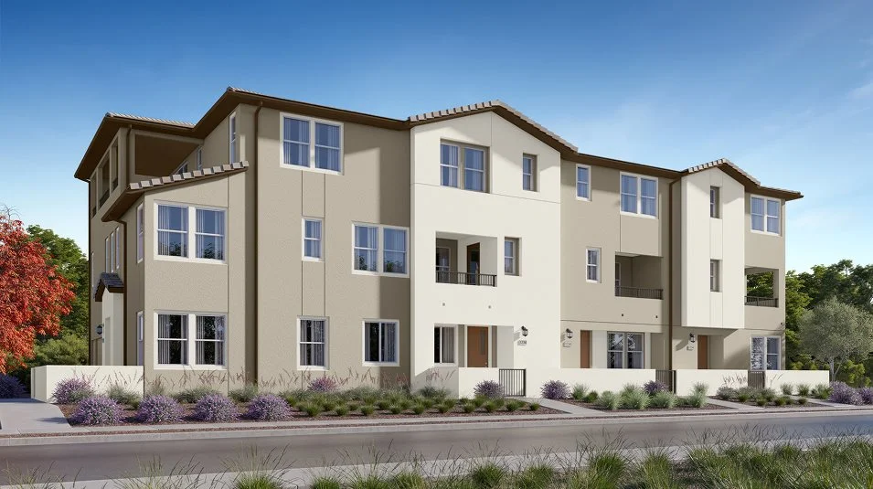 Transitional-style townhome home image