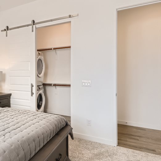  Next Gen laundry in bedroom
