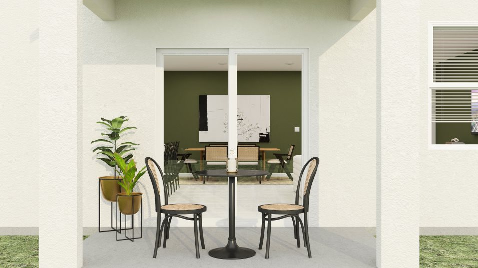 Monterey covered patio