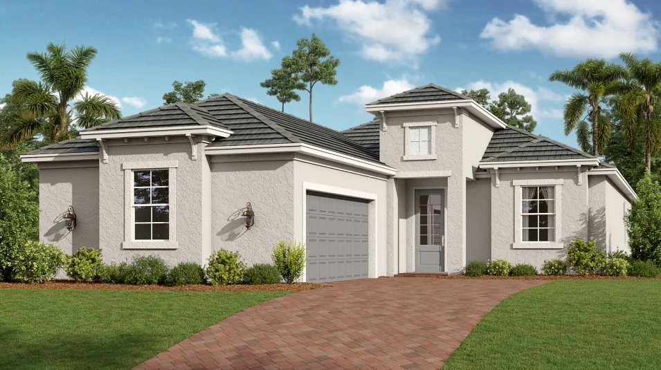 A Mediterranean-inspired exterior