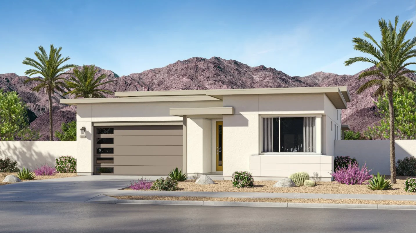 Modern home exterior