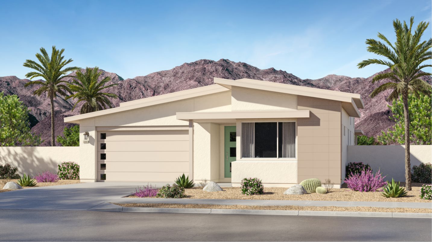 Modern home exterior