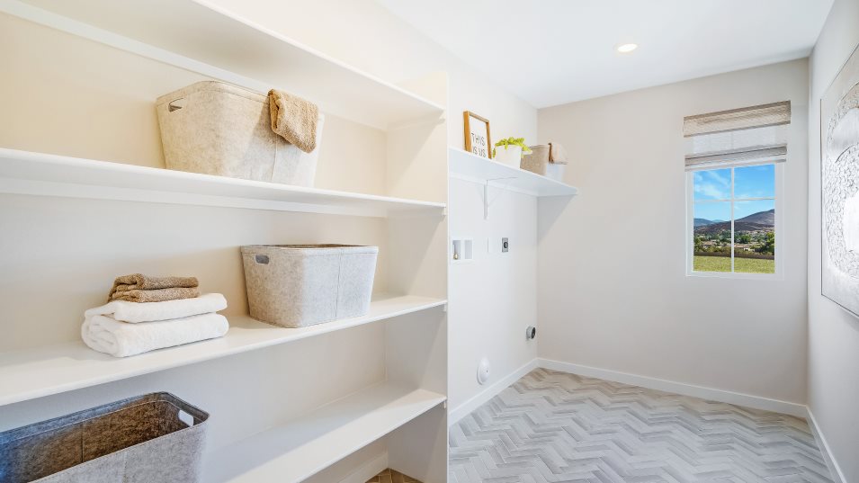 Residence 1 laundry room