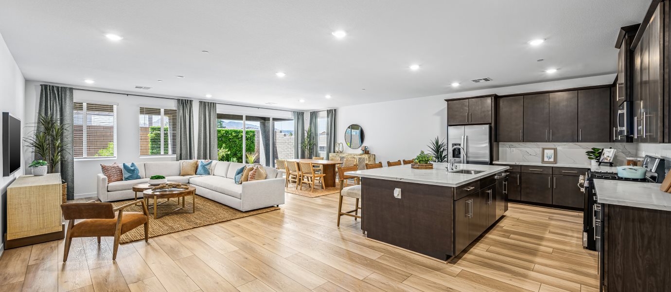 Evan Kitchen and Living Room