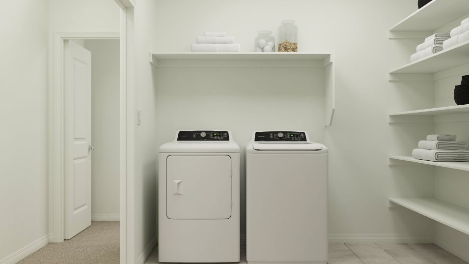 Residence 2 laundry room