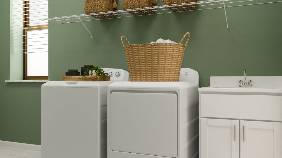 Agostino II Laundry Room