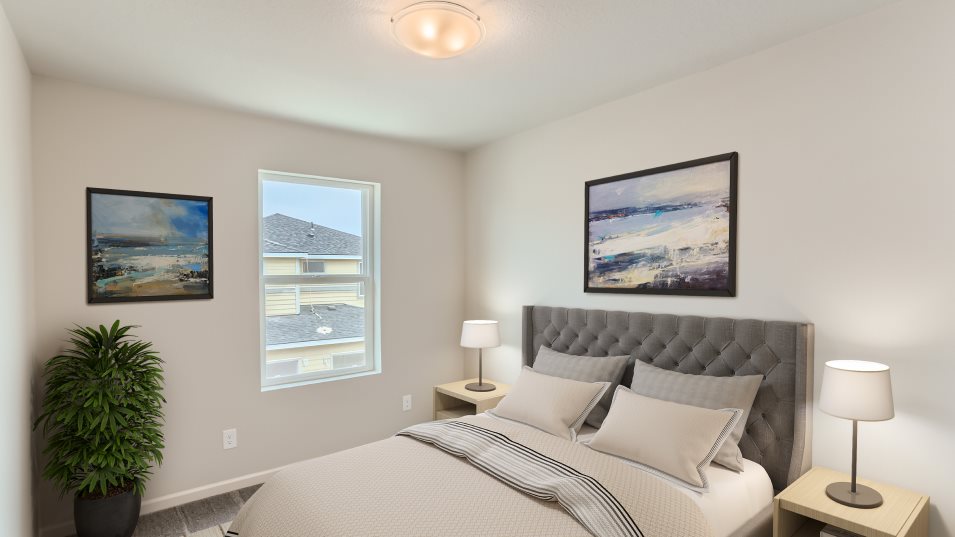 Bedroom 4 furnished as a guest room