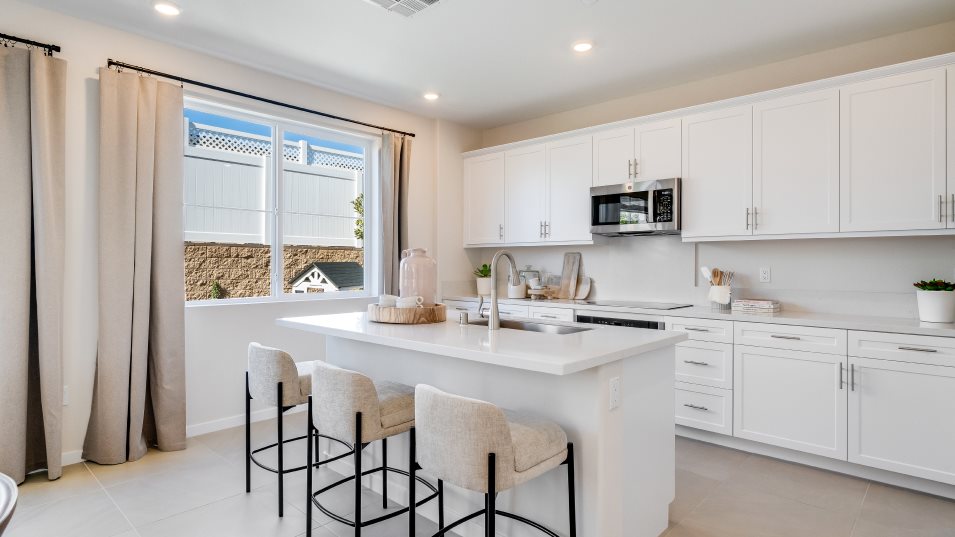 Residence 1 kitchen island