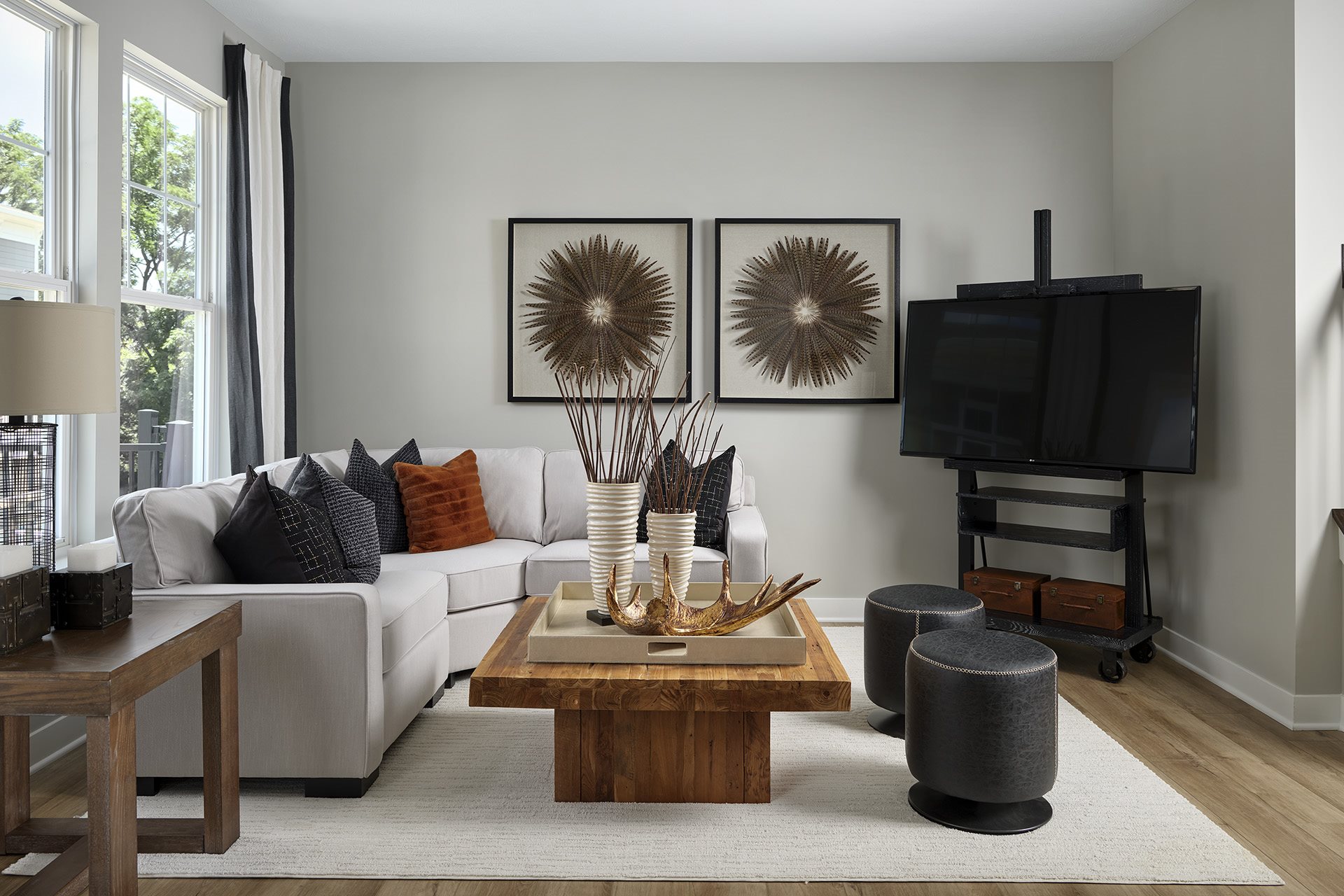 Lennar Indy_Monon_Lockerbie_Living Room