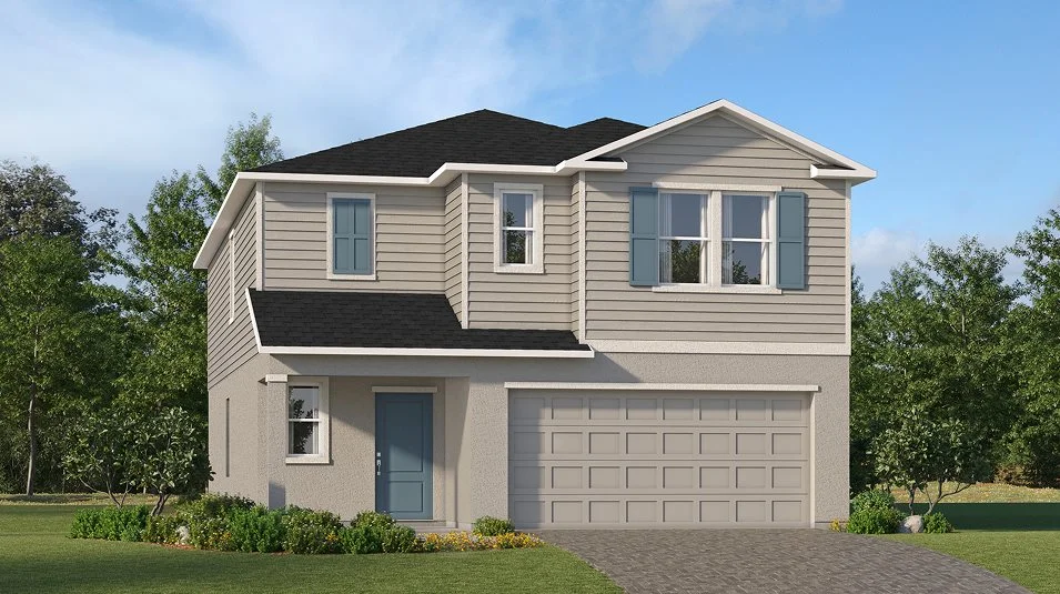 A traditional-inspired exterior