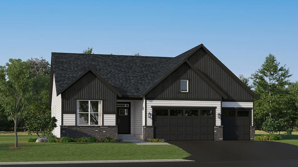 Landmark Collection Watermark Clearwater Farmhouse B W3