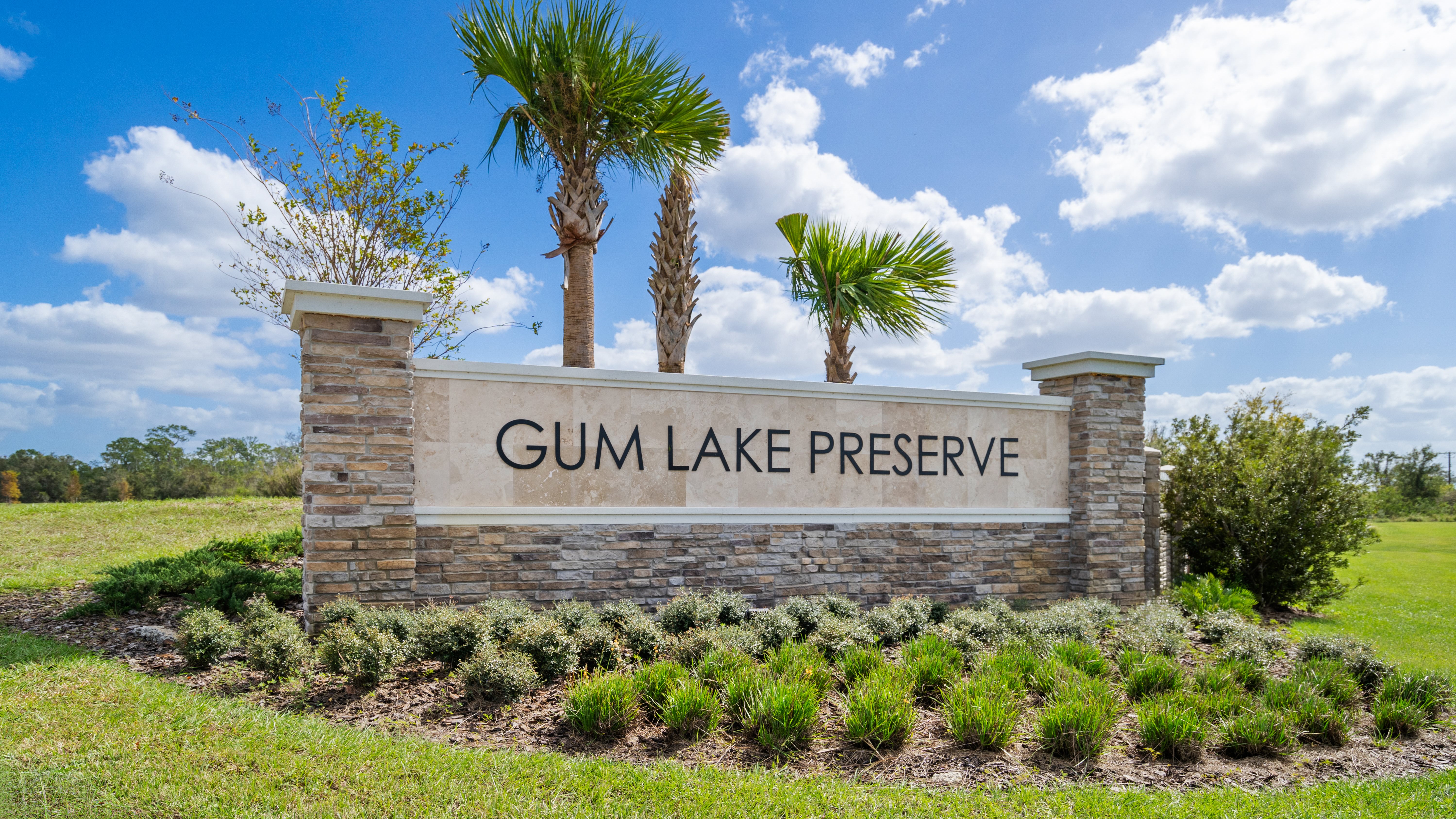 Gum Lake Preserve sign in Lake Alfred, FL 