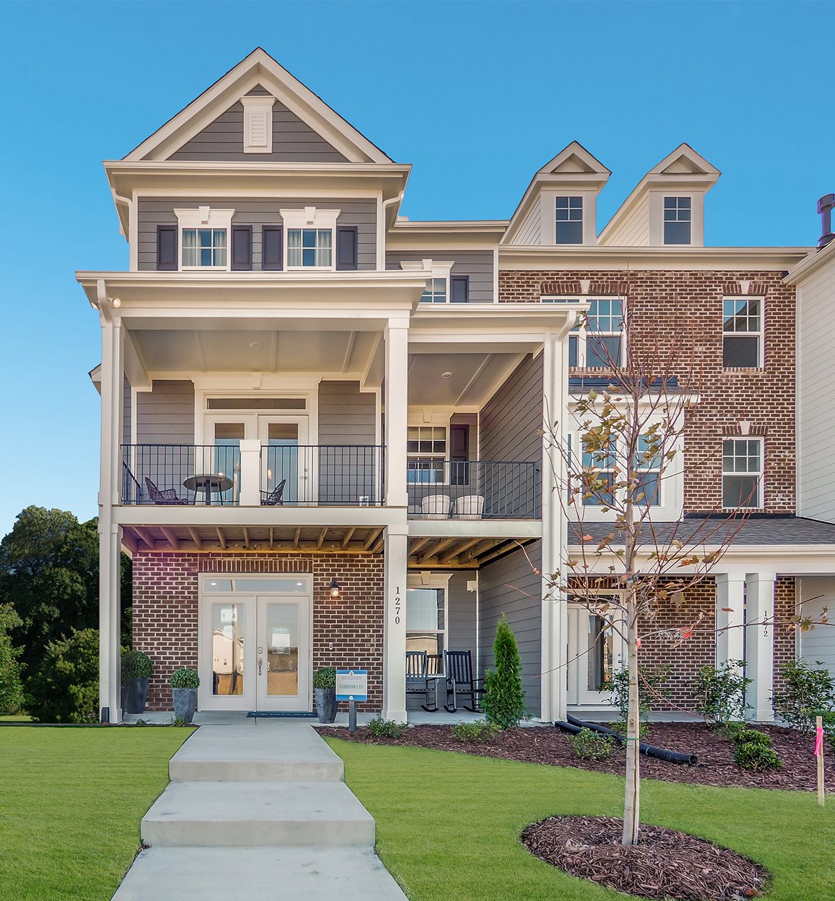 Townhome exterior
