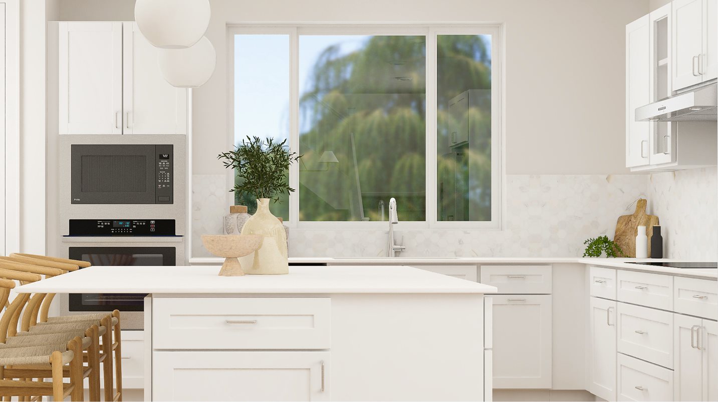 Stylish quartz countertops for effortless meal preparation