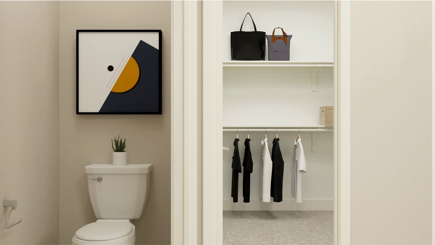 Tracy Hills Crestwick Residence 1 owners bath and closet