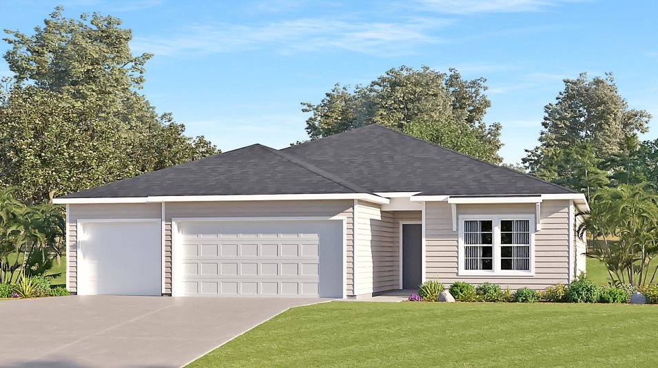 A ranch-inspired exterior
