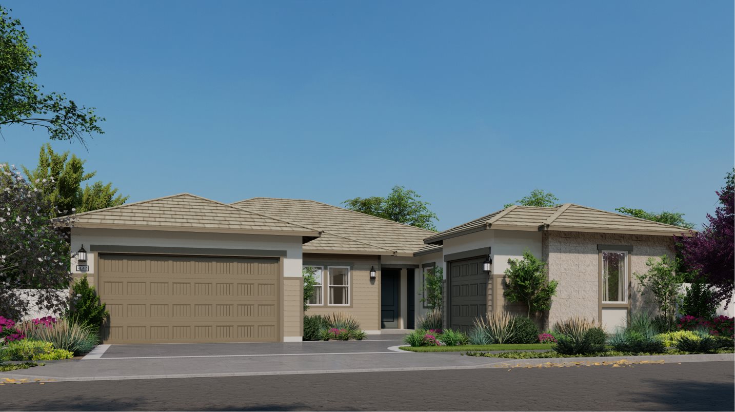 Exterior B - Artisan Prairie home