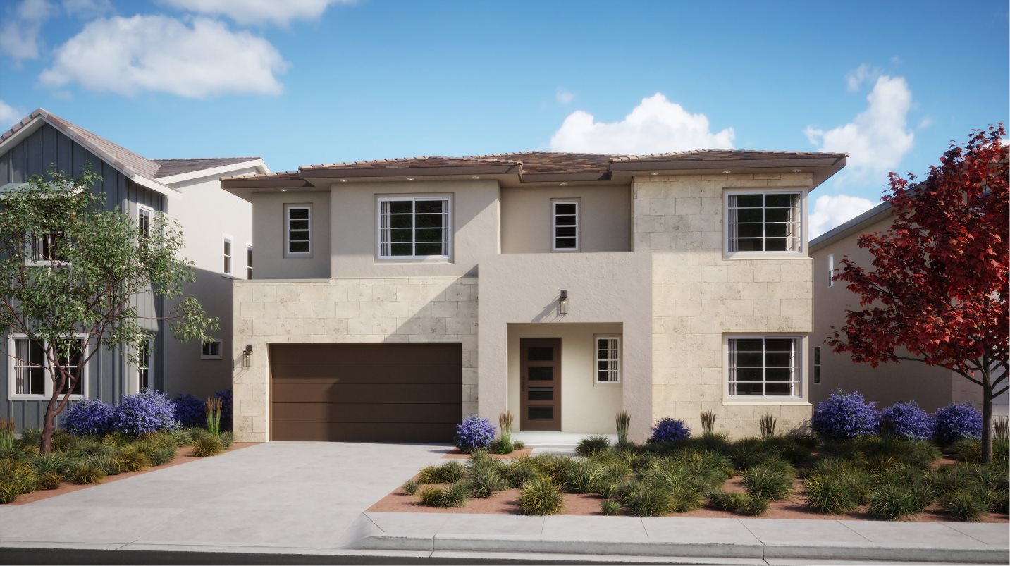 Contemporary-style home image