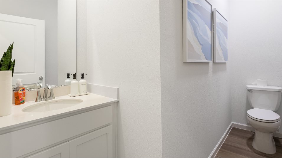 Jade powder room
