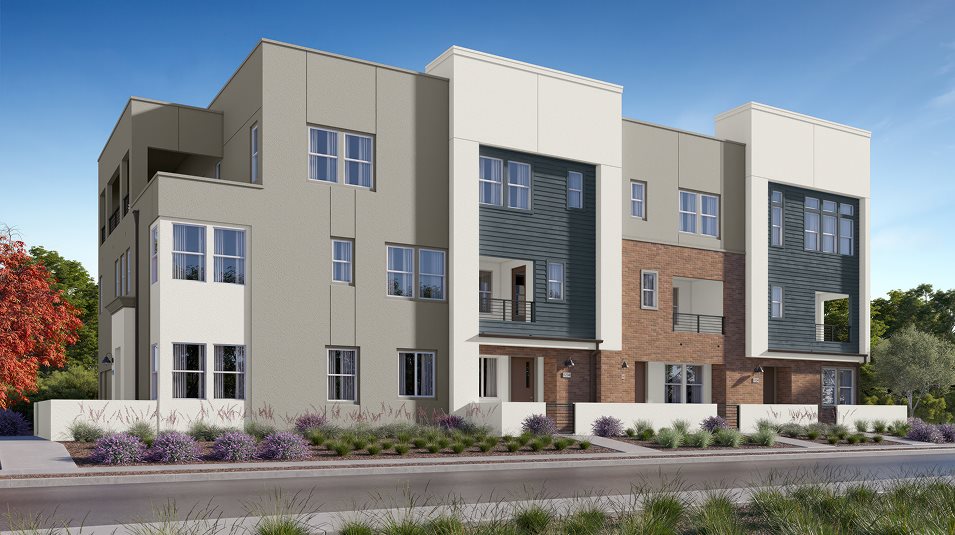 Modern-style townhome image