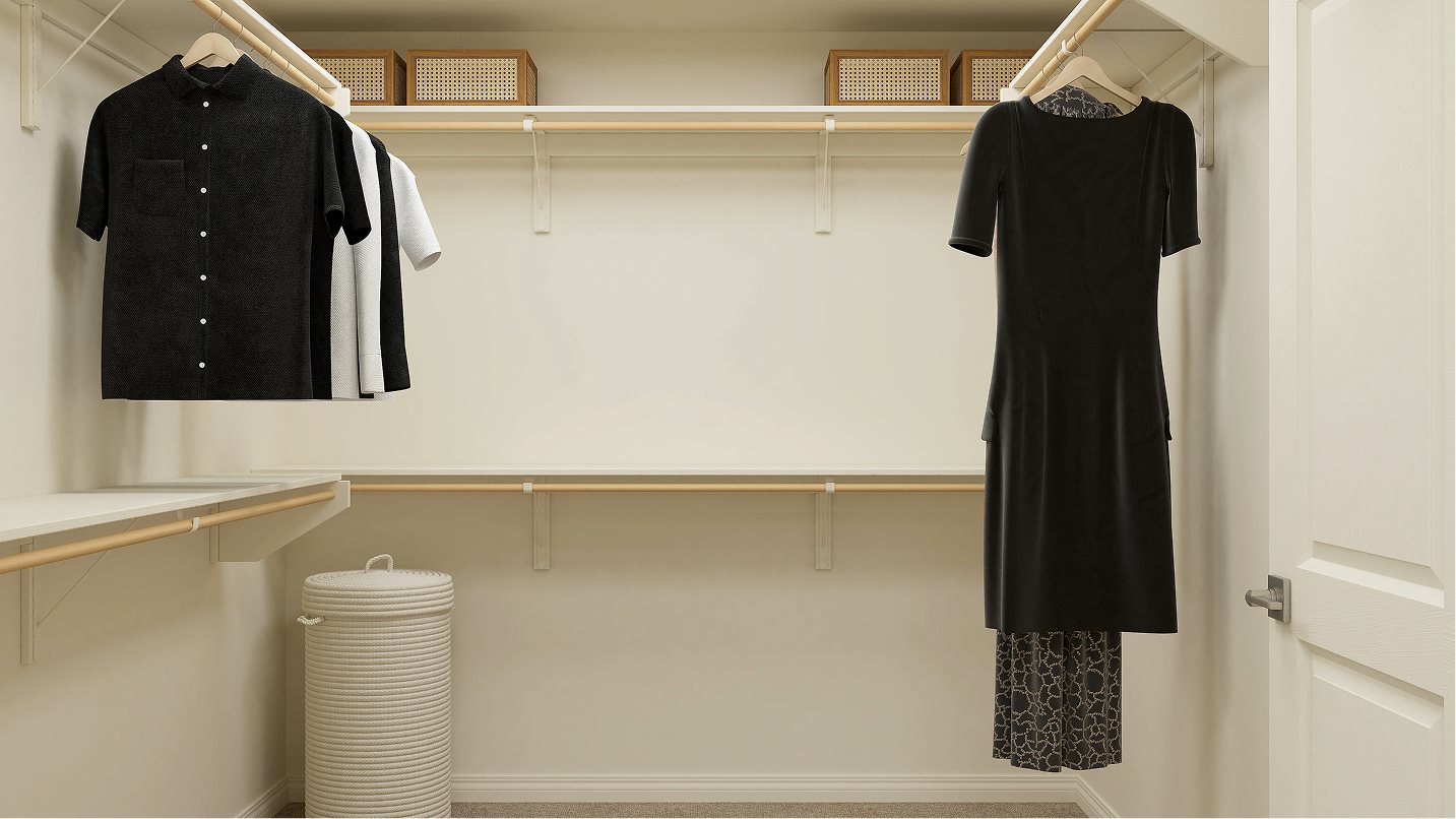 Residence Three Owner's Suite Walk-In Closet