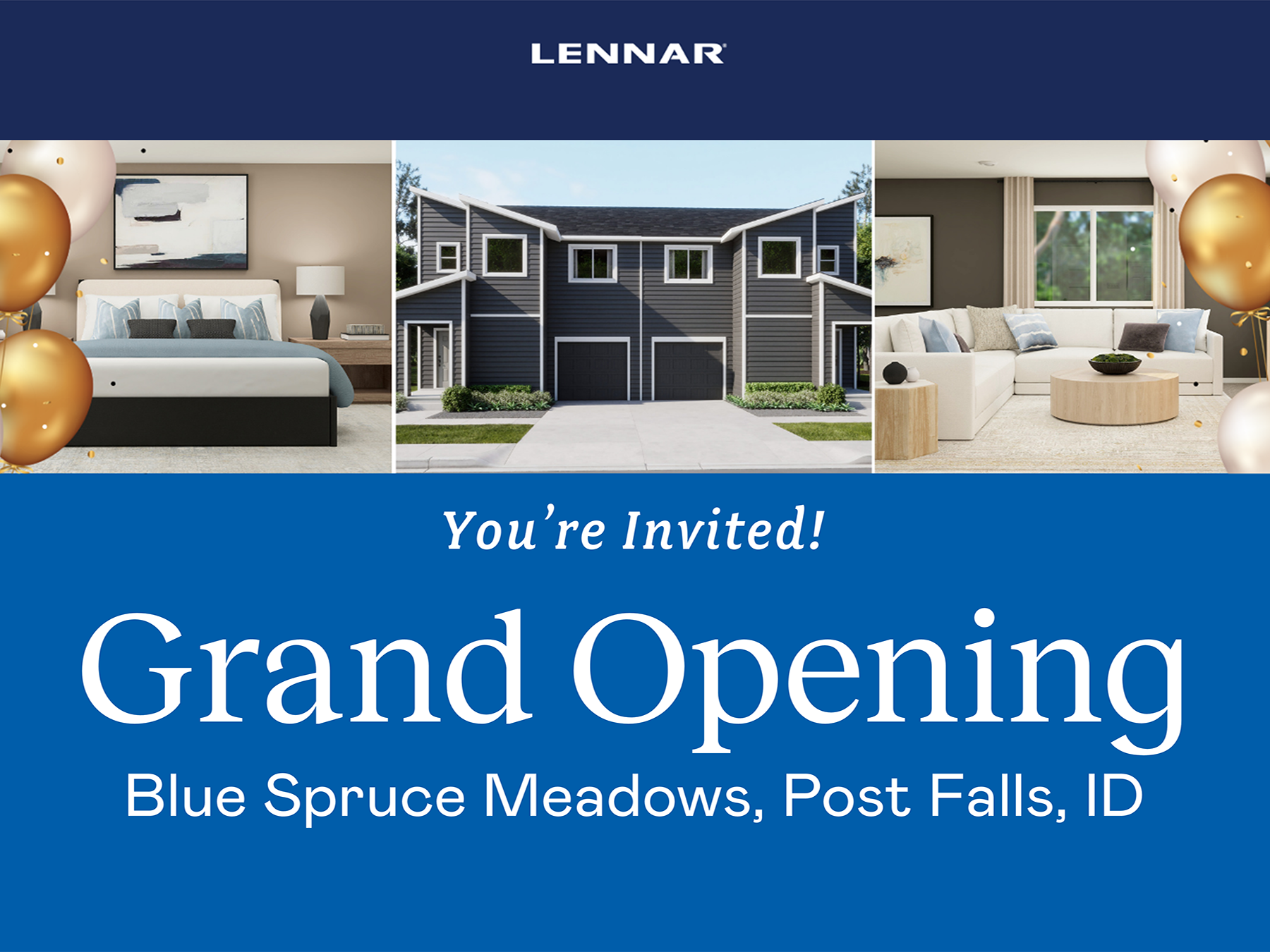 You're Invited! Grand Opening for Blue Spruce Meadows in Post Falls, ID