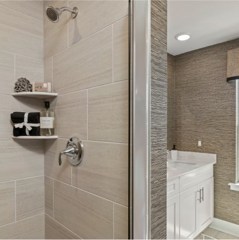 Yorktown owner's suite bathroom