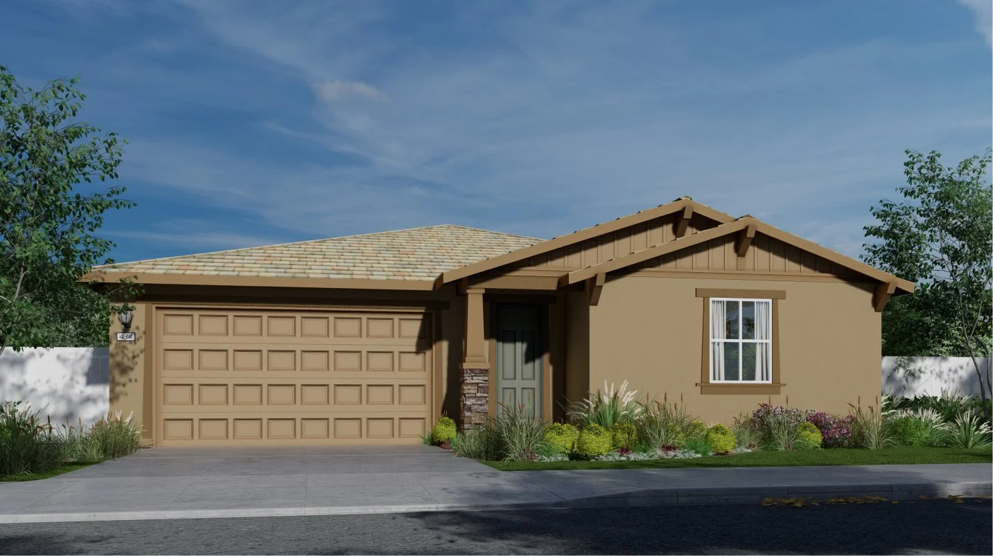 Residence 1789 Elevation B - Craftsman