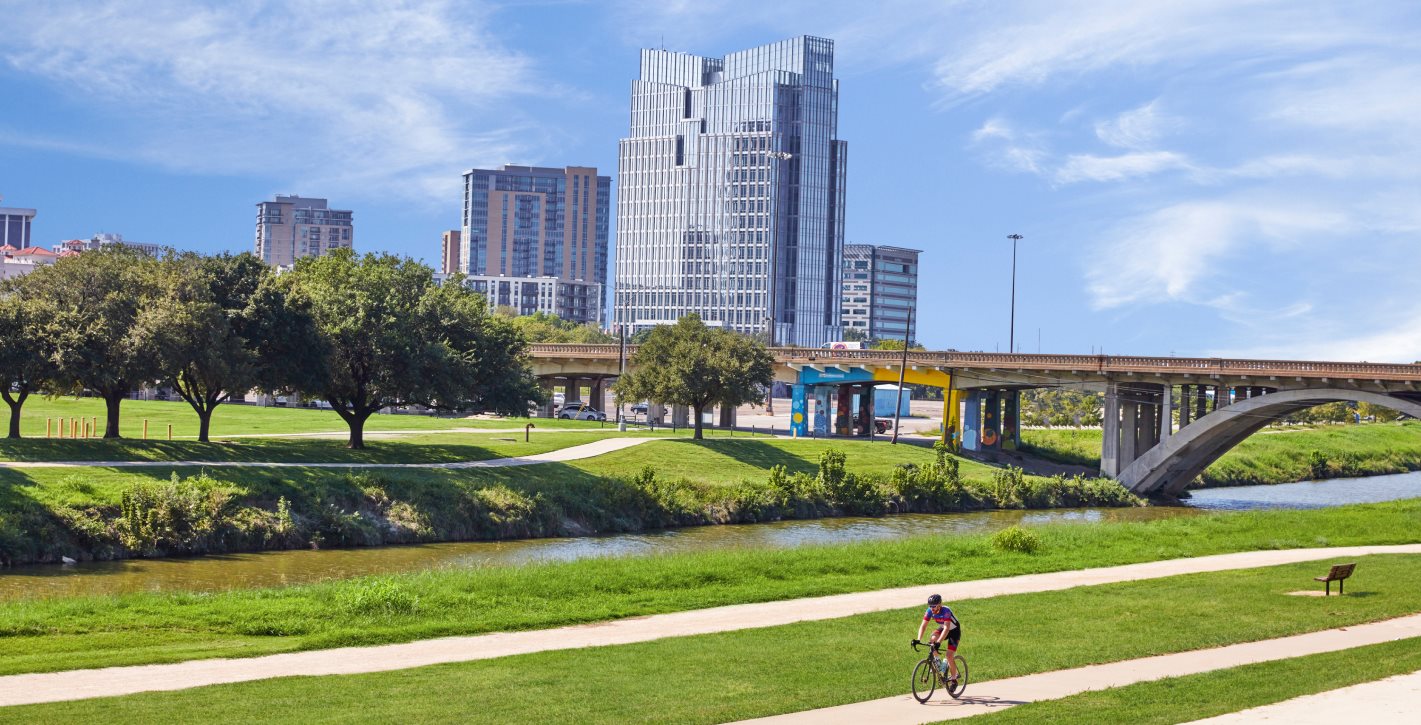 Trinity River downtown 