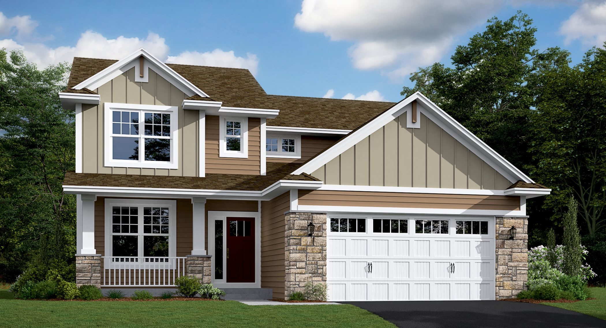 Copy of Copy of Discovery Collection Bridlewood Farms REND Vanderbilt Cottage II C2