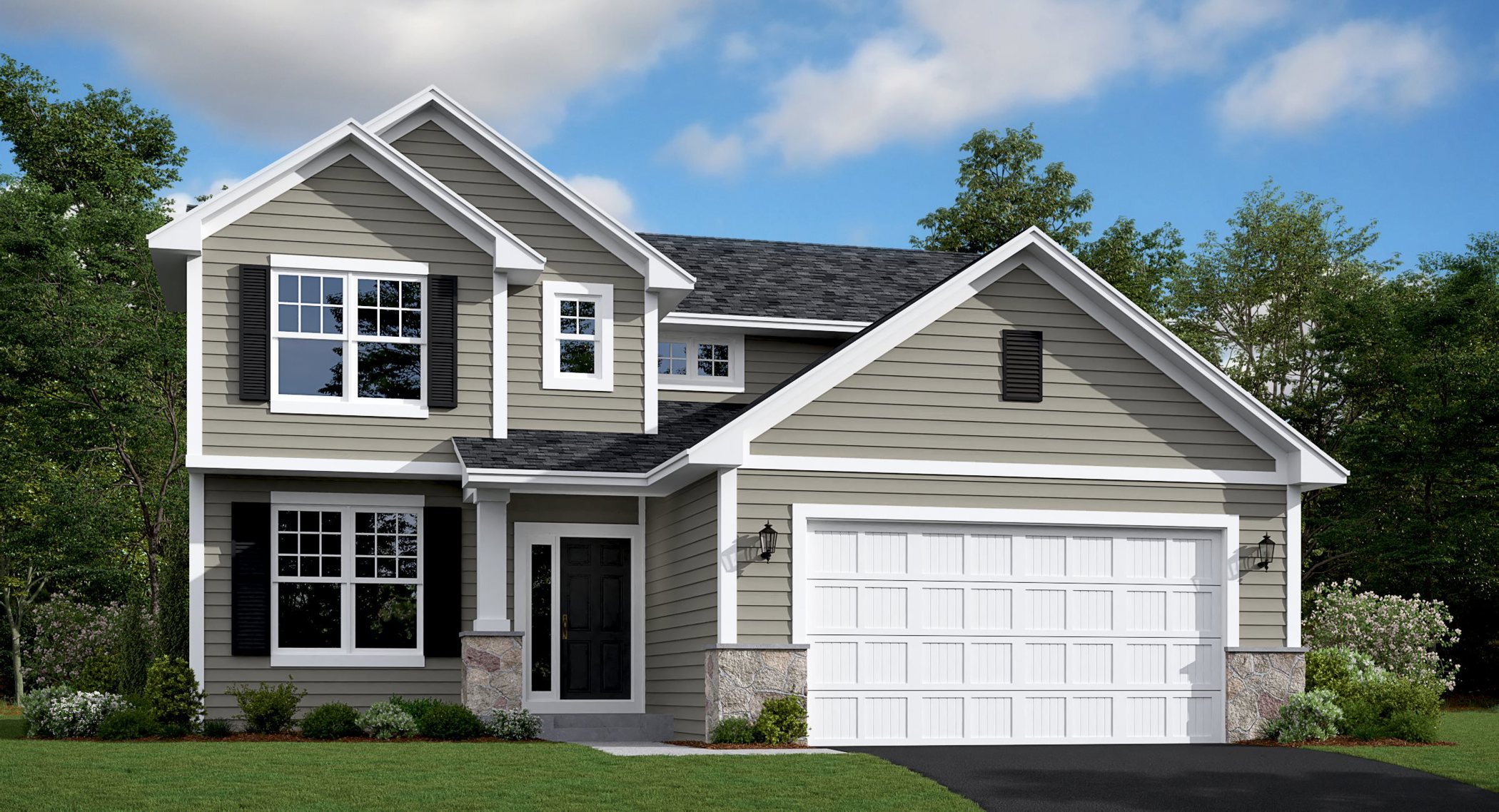 Vanderbuilt traditional exterior style