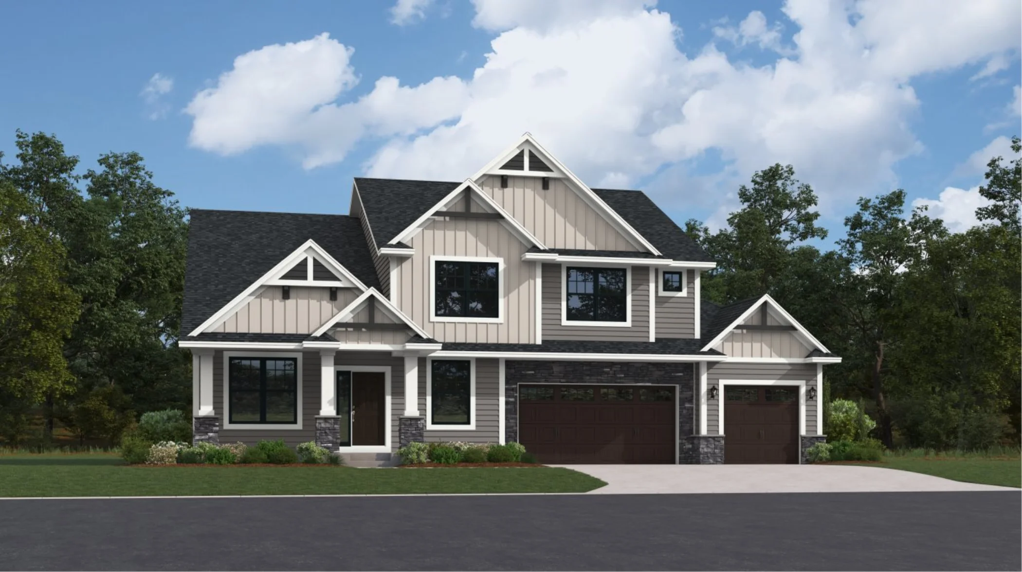 Springdale Exterior Rendering