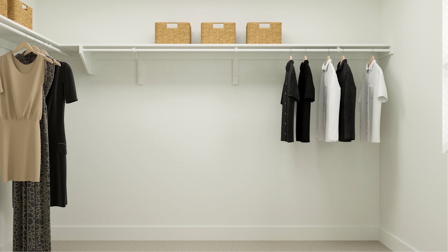 Residence 2 Owner's Suite Walk-In Closet