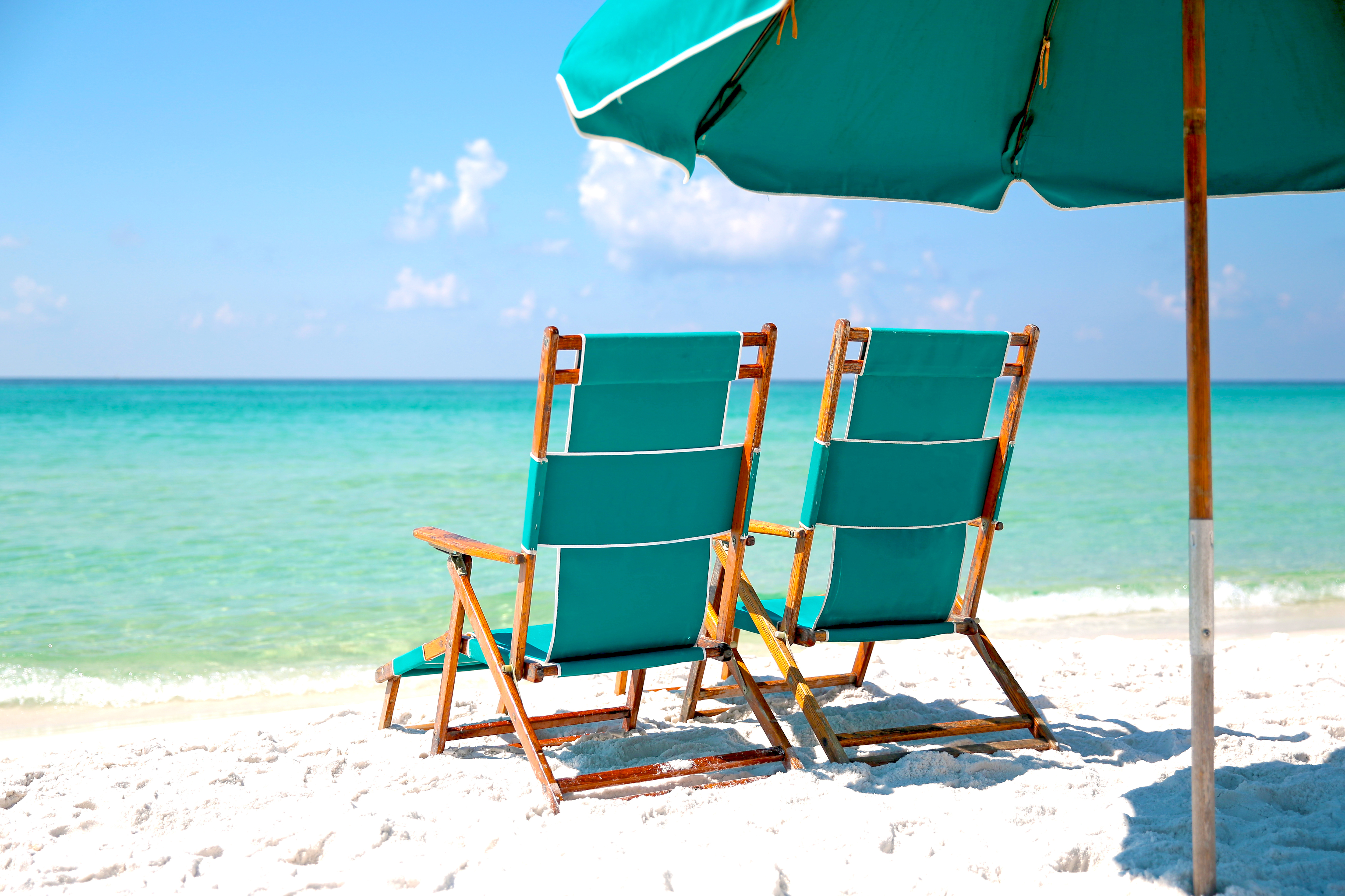  N Pic Beach Chairs Umbrella Sun