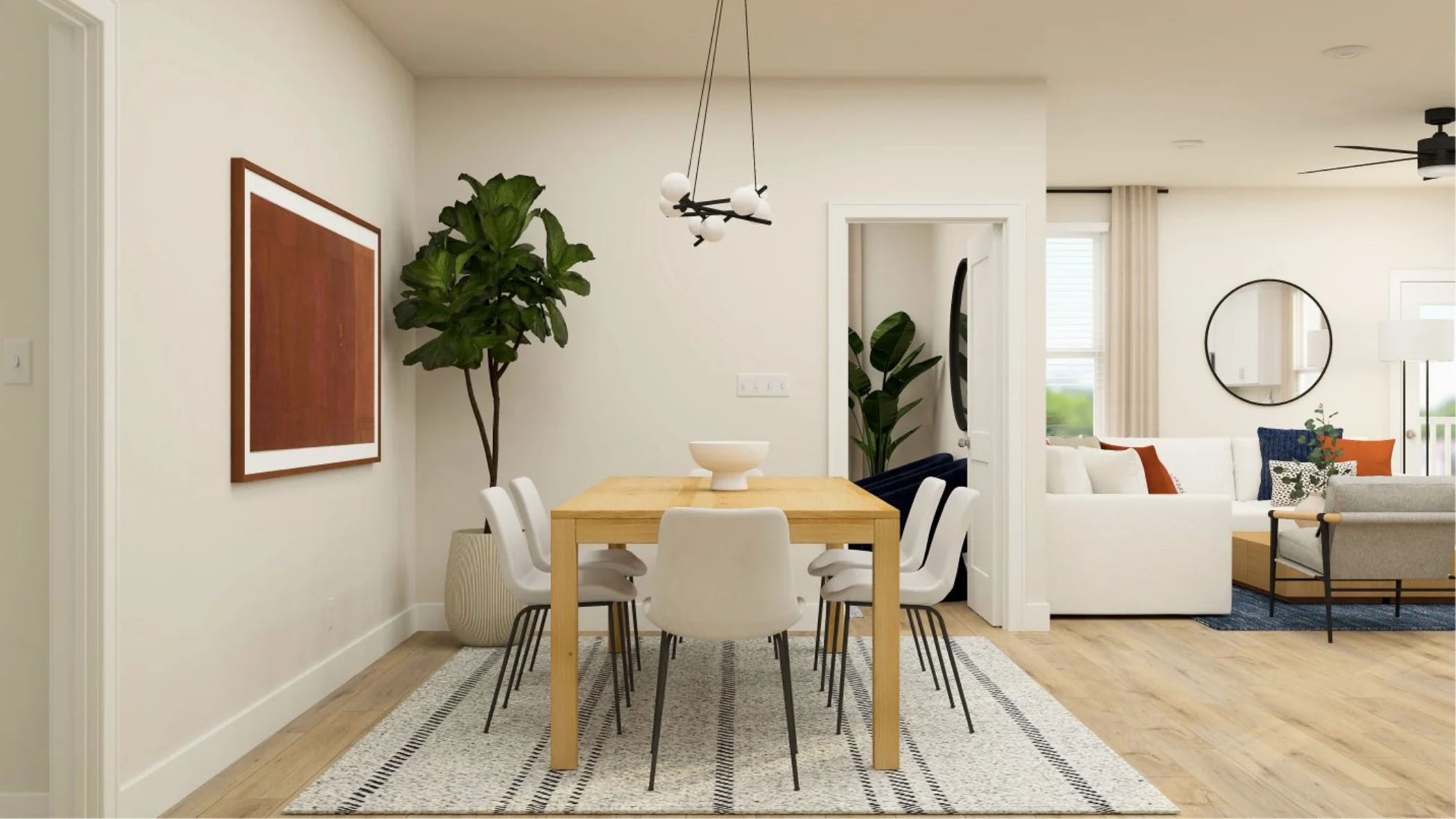 Tuscany Luxe dining room