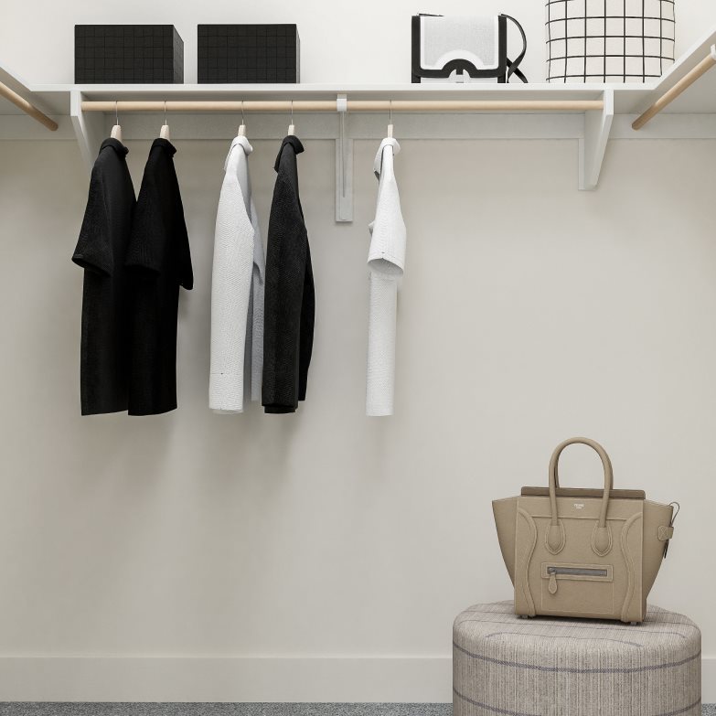 The Highland Owner's Suite Walk-In Closet