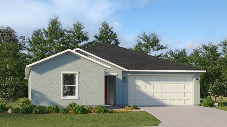 A ranch-inspired exterior