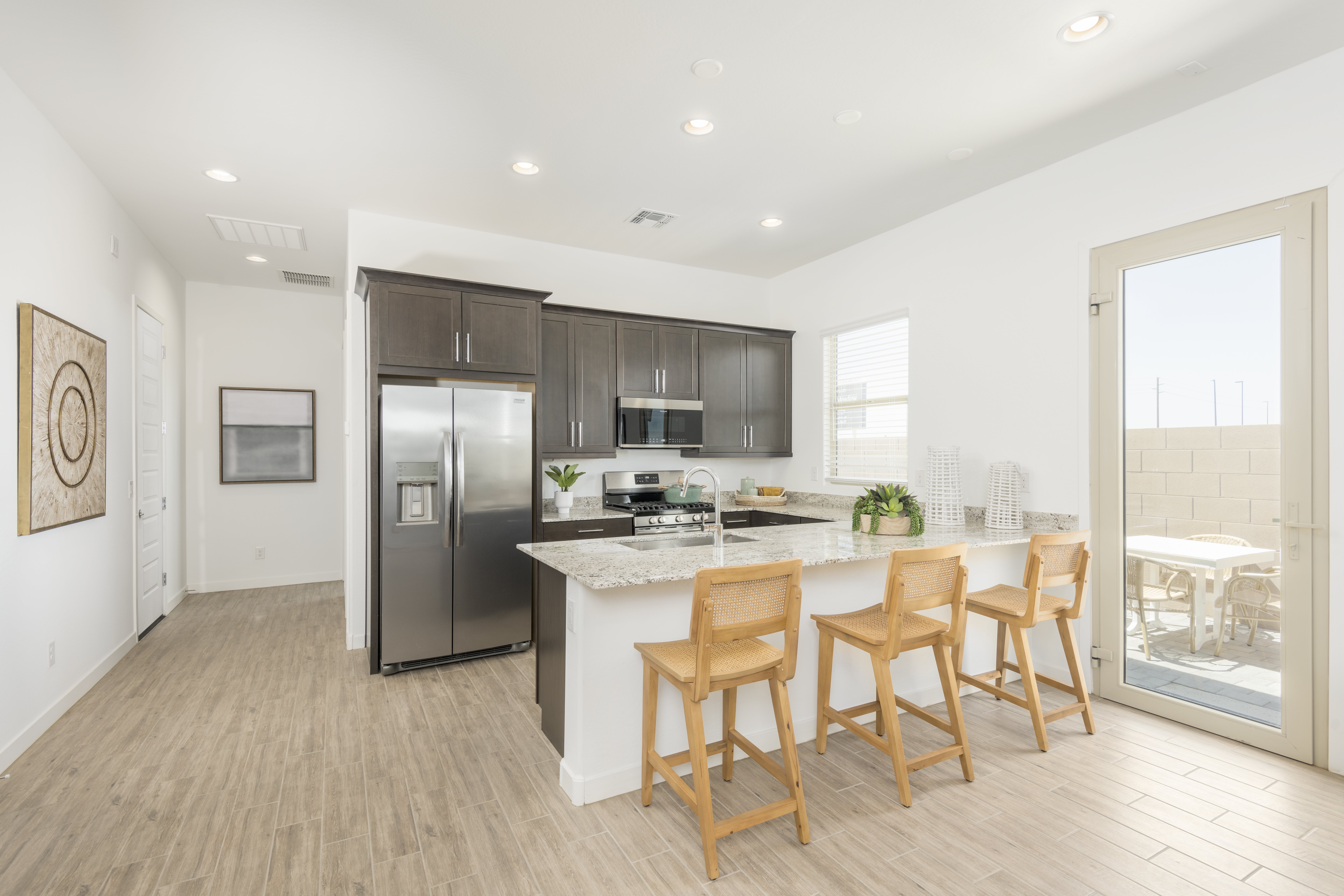 The Next Gen® home designs provides a private suite attached to the main home.