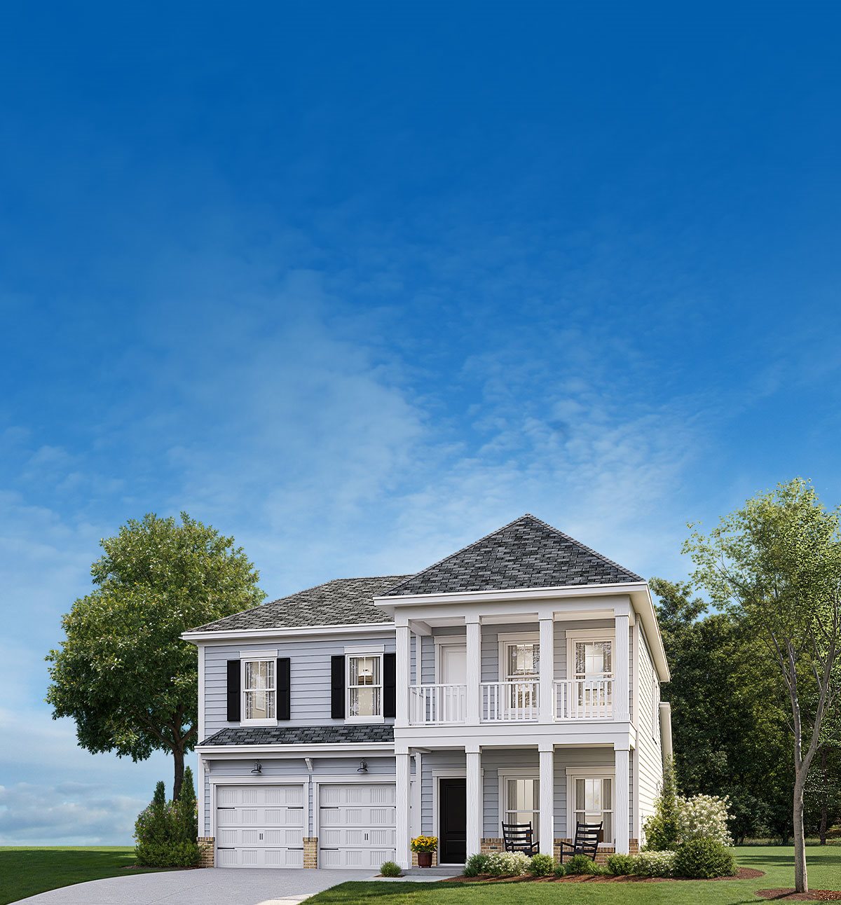 exterior of a Lennar home